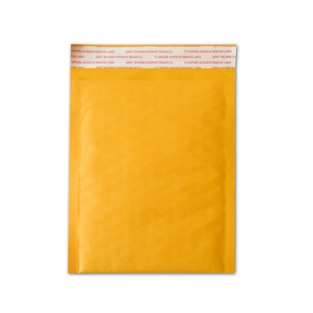 4x8 inches Kraft Bubble Mailer Self Seal Bubble Shipping Envelopes 500 Pack 